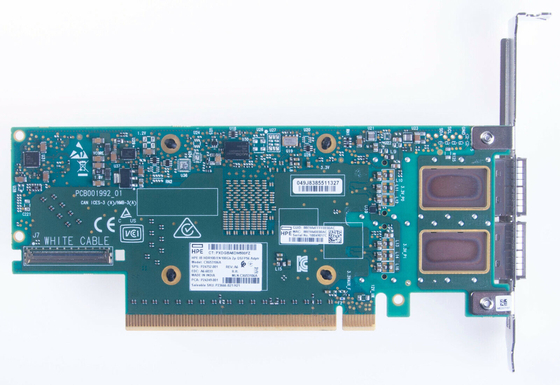 NIC d'adaptateur de Mellanox MCX653106A-ECAT HPE P24249-001 InfiniBand HDR 100GbE QSFP56 PCIe