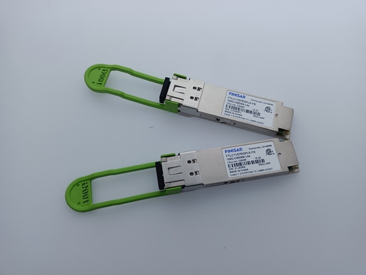 Applications originales de Finisar FTLC1157RGPL6-FB 2km 100G CWDM4 QSFP28 avec FEC