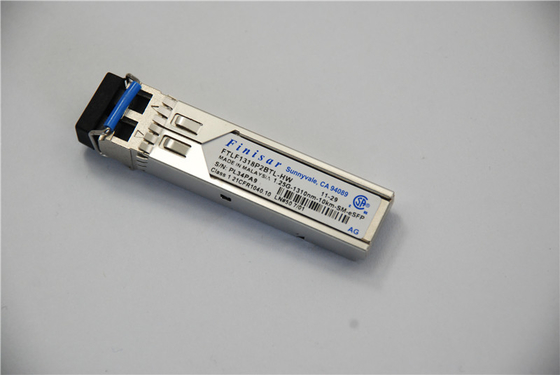 Sfp FTLF1318P2BTL-HW Module de récepteur optique Finisar 1.25G 1310nm 10KM Cordon de patch à fibre optique