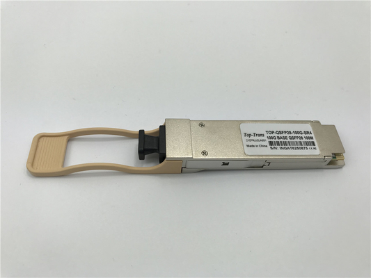 100GBASE-SR4 QSFP28 Module émetteur-récepteur 100G Multimode MPO 850NM 70M 100M MMF