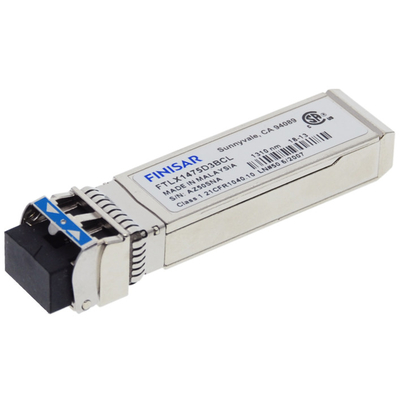 Finisar FTLX1475D3BCL-FC original conforme à la réglementation RoHS-6 10Gb/S 10km 1310nm SMF Datacom Transcepteur SFP+