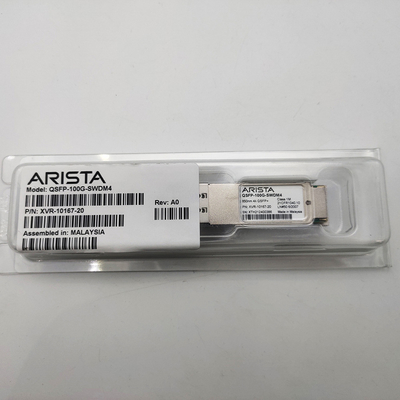 Émetteur-récepteur MMF duplex Arista QSFP-100G-SWDM4 850nm 100m 70m/OM3 100m/OM4