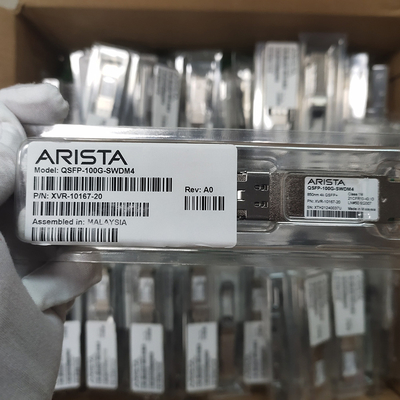 Émetteur-récepteur MMF duplex Arista QSFP-100G-SWDM4 850nm 100m 70m/OM3 100m/OM4