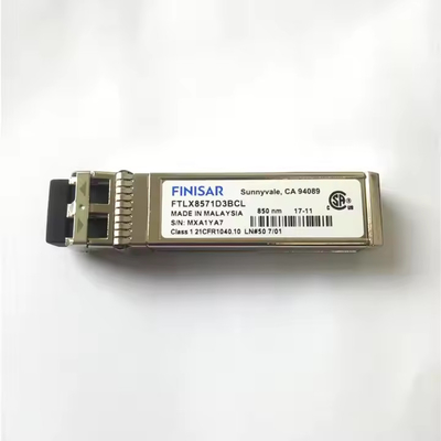 Finisar FTLX8571D3BCL 10Gb/s 850nm Multimode Datacom SFP+ Émetteur-récepteur optique pour 10G Ethernet MPO POE 4G Compatible SM