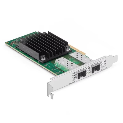 Mellanox MCX512A-ADAT ConnectX-5 Carte adaptateur double 25GbE SFP28 PCIe 4.0 X8 Adaptateur haute performance pour fibre optique pour faible fibre