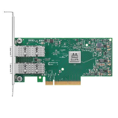 Mellanox MCX631102AN-ADAT ConnectX-6 25GbE à double port SFP28 PCIe 4.0 X 8 carte d'adaptateur câblé externe pour serveur en stock