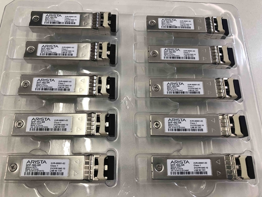 Arista SFP-10G-SR MINI GBIC 10Gb 850nm 300m Récepteur à fibre optique de vidéosurveillance