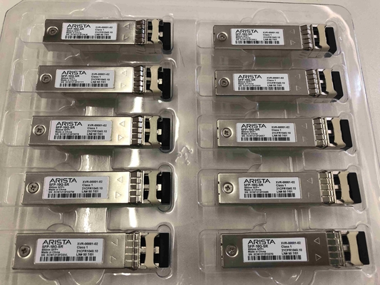 Arista SFP-10G-SR MINI GBIC 10Gb 850nm 300m Récepteur à fibre optique de vidéosurveillance