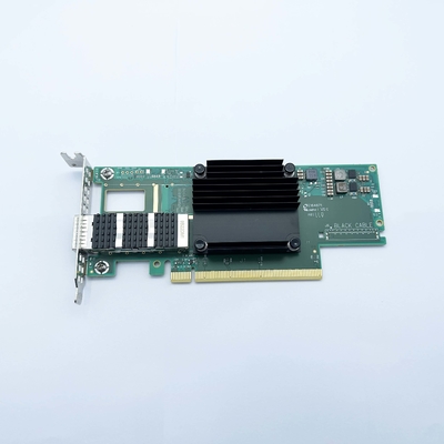 MCX653105A-ECAT Carte réseau QSFP56 unique pour InfiniBand et Ethernet (Cuivre et Optique)