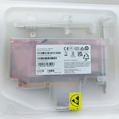 Carte adaptateur EN QSFP56 double port 100GbE ConnectX-6 Dx de Mellanox pour applications Ethernet