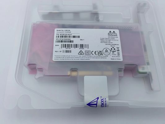 Mellanox Connectx-5 3.0x8 25Gbit carte d'extension de réseau SFP28 PCIe à double adaptateur MCX512A-ACAT
