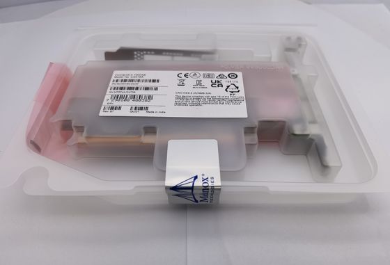 Mellanox MCX516A-CCAT ConnectX-5 EN 100GbE à double port QSFP28 PCIe3.0 X 16 Carte d'interface haute et courte crochette 4G Connectivité par fibre
