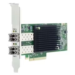 Broadcom LPE35002-M2 32G FC Port double génération 7 PCIe 4.0 X8 Adaptateur de bus hôte Équipement à fibre optique