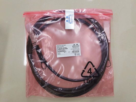 Câble cuivre à connexion directe Mellanox MCP1600-E003E26 InfiniBand EDR jusqu'à 100 Gb/s QSFP28 3m Noir 26AWG Équipement fibre optique