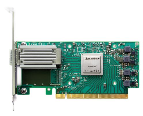 Marque d'origine Mellanox MCX555A-ECAT ConnectX-5 VPI EDR InfiniBand 100 Gb/s Équipement à fibre optique Réseau d'agents d'IA Scraping
