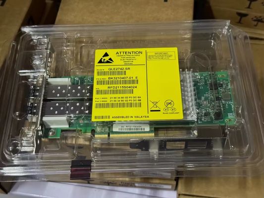 QLE2742-SR-CK PCIe 3.0 à double port 32GFC SR-Optique Adaptateur SFP 32Gb Adaptateur de chaîne de fibres