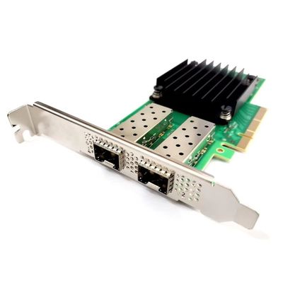 Mellanox MCX515A-GCAT 50G Carte d'interface réseau à deux ports ConnectX-5 EN Adaptateur SFP Sans fil USB Filaire Externe PCIe Ordinateur
