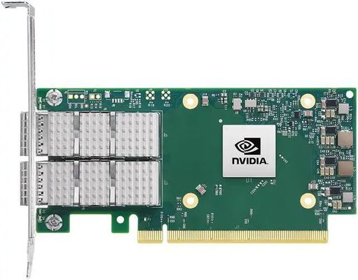 NVIDIA MCX621202AC-ADAT carte d'adaptateur sans fil serveur interne 25GbE double port SFP28 PCI Express 4.0 X16