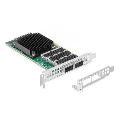 Mellanox Connect-6 Dx MCX623106GC-CDAT External Wired Server Network Adapter-PCIe 4.0 X16-100 Gigabit QSFP56 X 2-in Stock