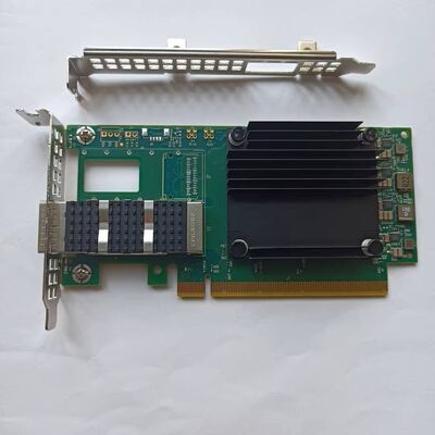 Mellanox MCX623105AN-VDAT ConnectX-6 200GbE Carte réseau SFP56 à canal de fibre à port unique pour le centre de données PCIe sans fil interne