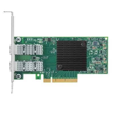 Nouvelle carte d'adaptateur de serveur NVIDIA MCX653106A-HDAT ConnectX-6 Infiniband 200GbE HDR Ethernet à double port QSFP56 PCIe4.0 X16
