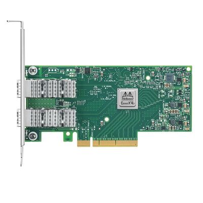 Nouvelle carte d'adaptateur de serveur NVIDIA MCX653106A-HDAT ConnectX-6 Infiniband 200GbE HDR Ethernet à double port QSFP56 PCIe4.0 X16