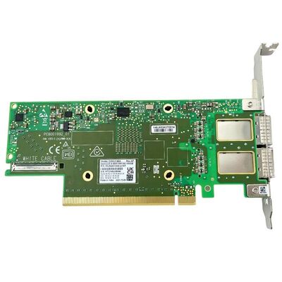 Adaptateur Ethernet de la série Mellanox ConnectX-6 MCX653106A-EFAT PCIe4.0 X16 Ports internes à double port 100 Gb/s Application serveur QSFP56