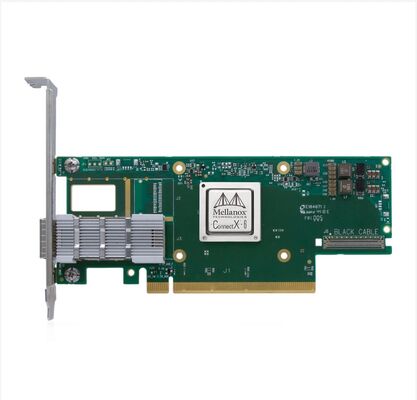 Mellanox MCX653105A-HDAT ConnectX-6 carte adaptateur Infiniband&Ethernet 200GbE Port unique QSFP56 PCIe 4.0 X16 haut support