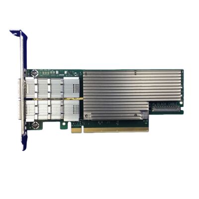 Nouvelle carte réseau Mellanox MCX654106A-HCAT Connect-6 à double port SFP56 200GbE pour le centre de données PCIe Serveur sans fil interne