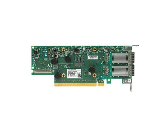 Prix de gros MCX653105A-HDAL ConnectX-6 VPI Carte d'adaptateur réseau HDR IB 200Gb/s et 200GbE simple port QSFP56 PCIe4.0 x16