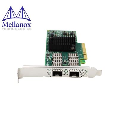 Nouvelle carte réseau filaire Mellanox MCX654106A-ECAT Connect-6 Dual-Port QSFP56 100GbE pour centre de données PCIe interne pour serveur en stock