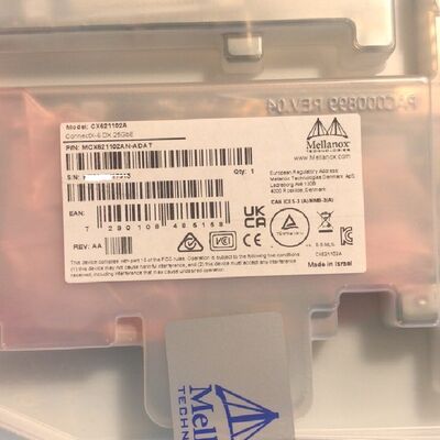 NVIDIA ConnectX-7 MCX75310AAS-NEAT PCIe 5.0 X16 Host Interface 400 Gb/s Single Port Ethernet Network Interface Card External for Server