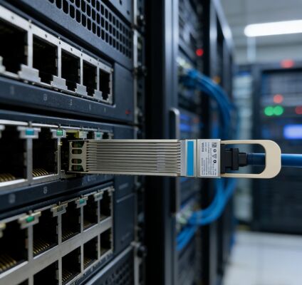 NVIDIA MMA4Z00-NS400 Compatible 400G OSFP SR4 PAM4 Fiber Transceiver Module