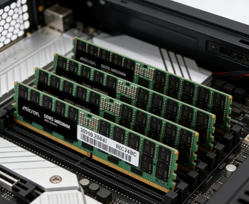 Micron MTC40F204WS1RC64BC1 96GB DDR5 6400MT/s RDIMM ECC Server Memory RAM for Data Center