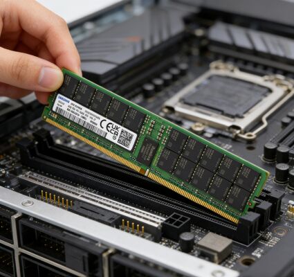 Samsung M321R8GA0PB0-CWMCJ 64 Go DDR5 5600MT/s (PC5-44800) ECC RDIMM 2Rx4 1.1V Mémoire RAM du serveur