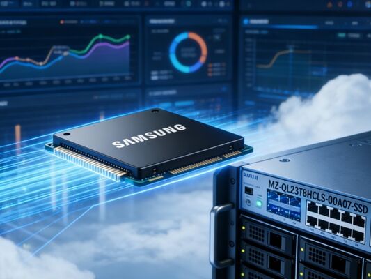 Samsung MZQL23T8HCLS-00A07 3.84TB SSD d'entreprise U.2 PCIe 4.0 NVMe 1.0 DWPD Garantie de 5 ans Disque d'état solide