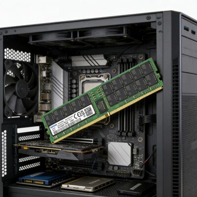 Samsung M321R8GA0PB0-CWMCJ 64GB DDR5 ECC RDIMM 288-Pin pour le serveur d'entreprise