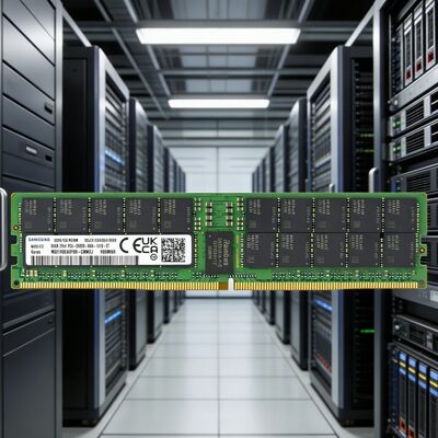 Samsung M321R8GA0PB0-CWMCJ 64GB DDR5 ECC RDIMM 288-Pin pour le serveur d'entreprise