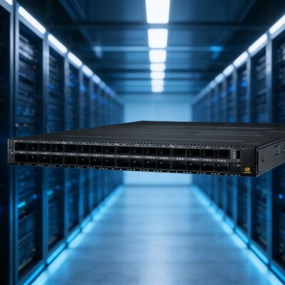 NVIDIA Quantum-2 NDR IB Switch MQM9790-NS2R 32 OSFP 400Gb pour le groupe de centres de données IA hyperscale HPC de DGX