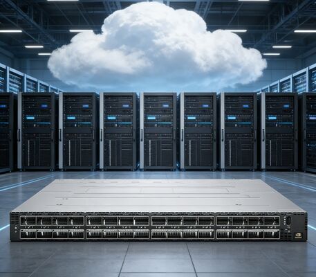 Commutateur InfiniBand NVIDIA MQM9790-NS2R Quantum-2 64 ports NDR 400 Gb/s
