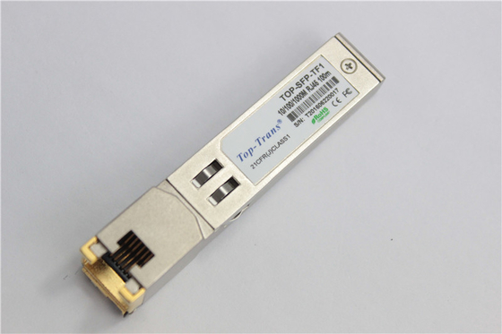 Compatible FCLF8522P2BTL 100 m Gen2 RJ-45 cuivre SFP émetteur-récepteur optique