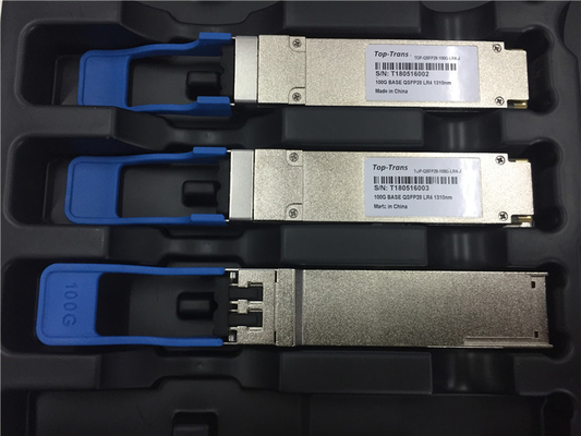 Mode unitaire 1310nm du module 10km 4x25G LWDM4 de LR4 100G QSFP28