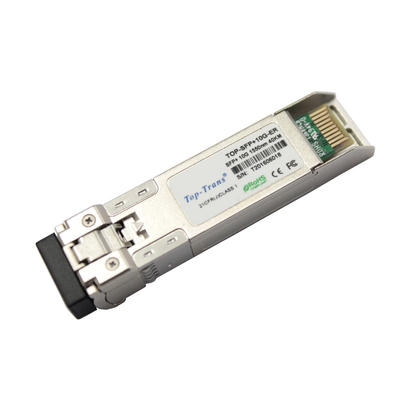 émetteur-récepteur optique de SFP 10G 40KM de consommation de la puissance faible 1550nm