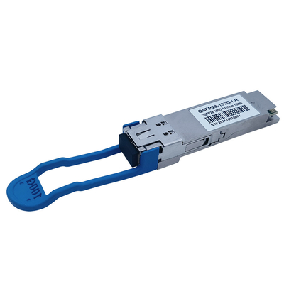 Débit optique de module de récepteur de fibre de QSFP28 OTU4 100Gbps 112Gbps double LWDM4 10KM LR4 SMF