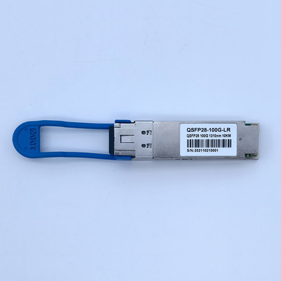 Débit optique de module de récepteur de fibre de QSFP28 OTU4 100Gbps 112Gbps double LWDM4 10KM LR4 SMF