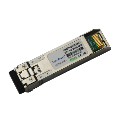 Émetteur-récepteur de fibre de mode unitaire du module 40KM DWDM d'EML 10G Smf SFP