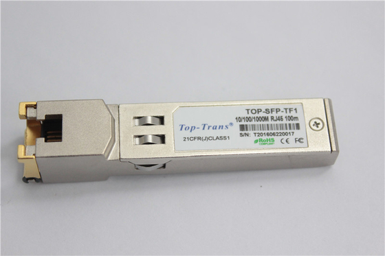 module optique 10/100/1000BASE-T d'émetteur-récepteur de 1.25G SFP Rj45 SFP