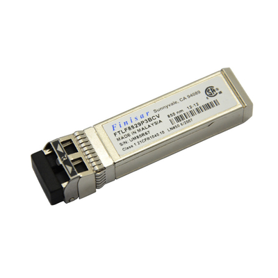 Module optique du module 100M SFP+ de Finisar FTLF8529P3BCV 16G FC