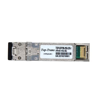 Module double LC 40KM SMF 25GBASE-ER de WAN 25G SFP28 de nuage