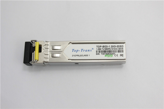 émetteur-récepteur bidirectionnel de 20km SFP g 1,25 1310nm TX/1490nm RX